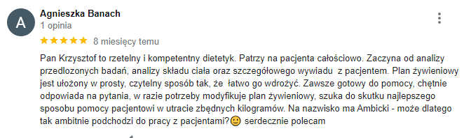 Opinia 3 Agnieszka Banach
