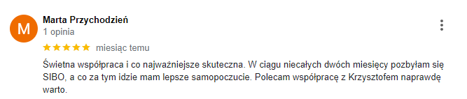 Opinia 6 Marta Przychodzeń